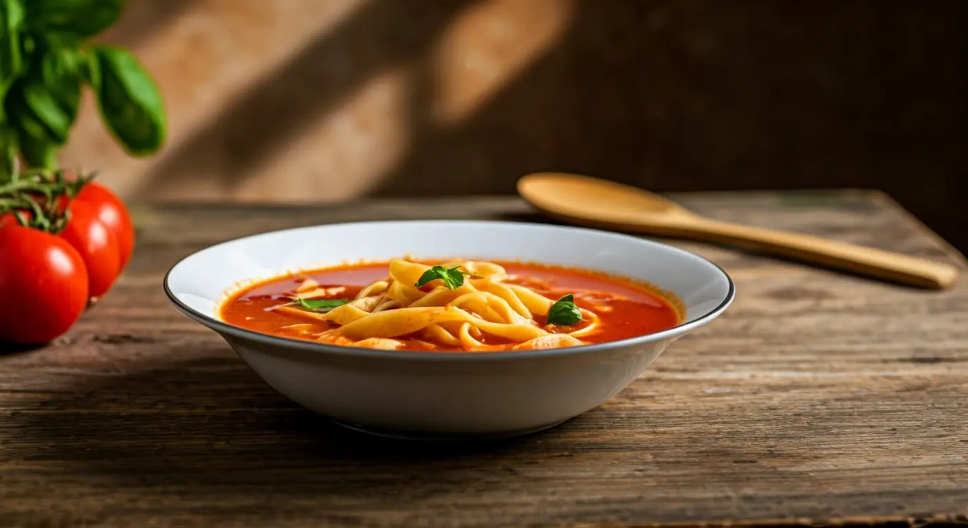 Ile kalorii ma zupa pomidorowa z makaronem? Wartości odżywcze 2