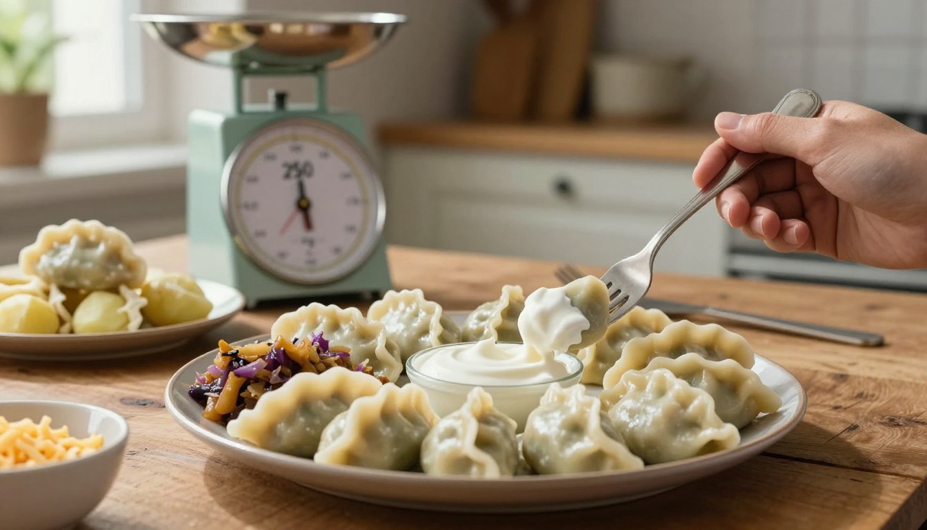 250 g pierogów ile to sztuk