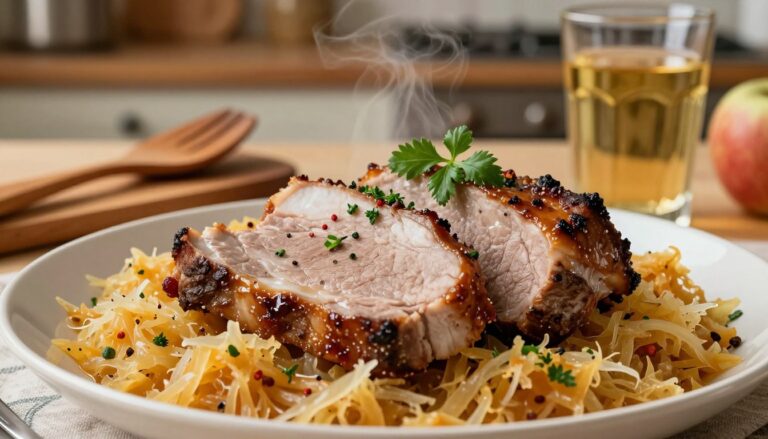 karkówka w kapuście kiszonej kwestia smaku