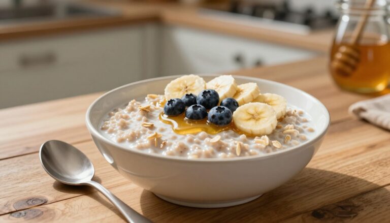 owsianka na mleku owsianym kcal