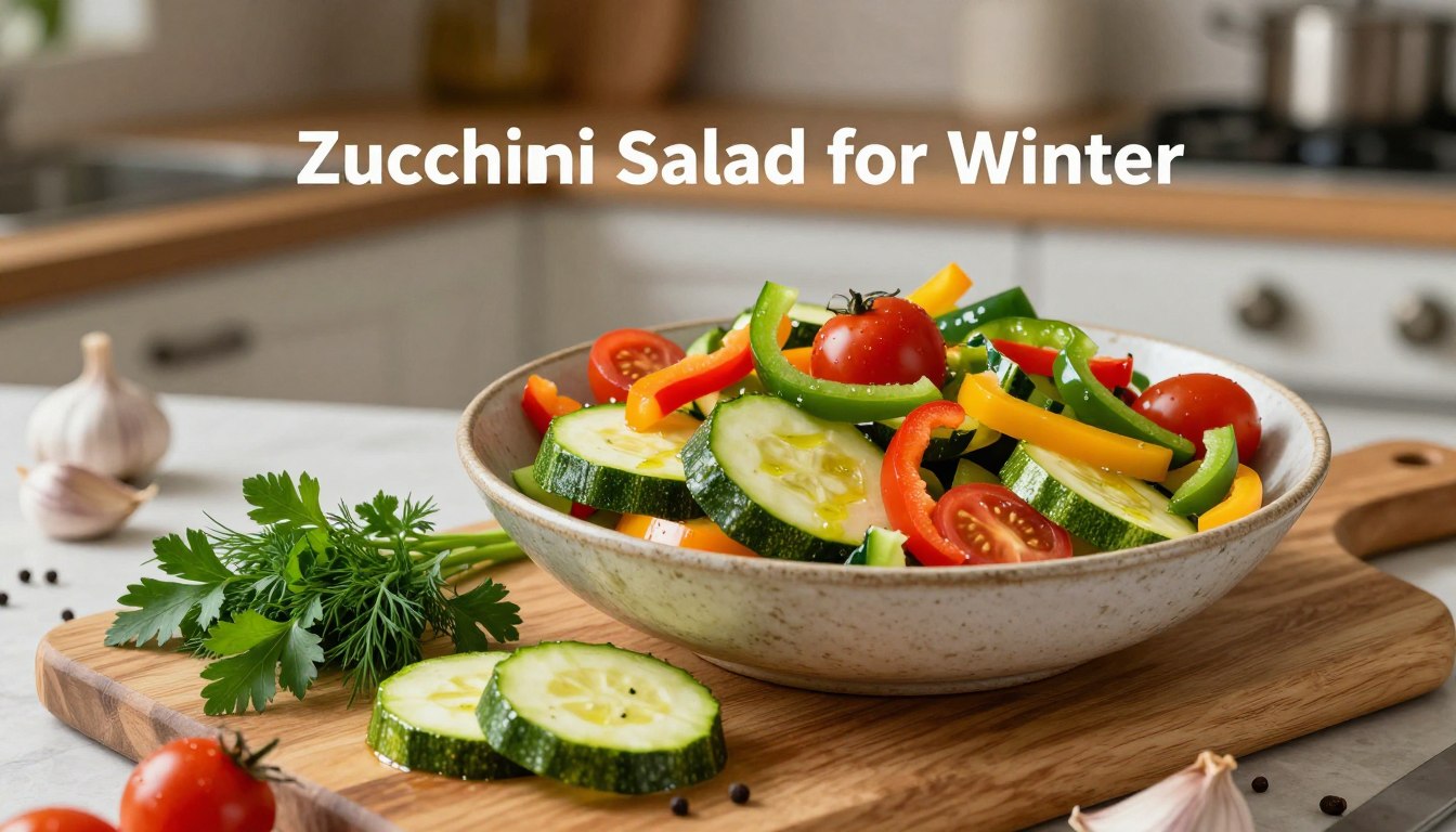 sałatka z cukinii na zimę siostry anieli