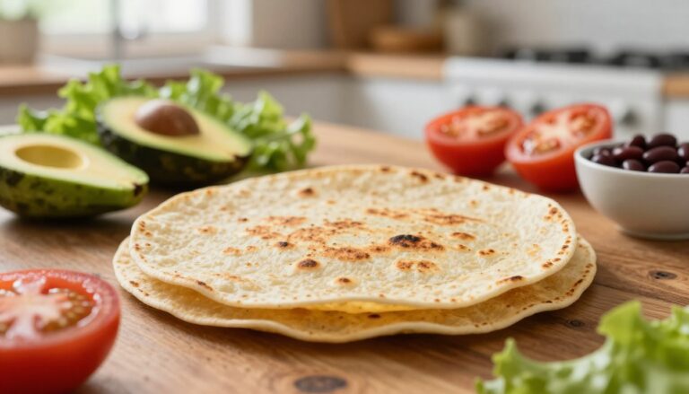 tortilla domowa kalorie