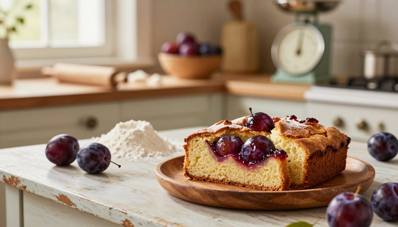 ciasto ucierane ze śliwkami siostry anastazji