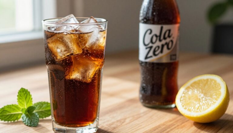 cola zero aspartam mg