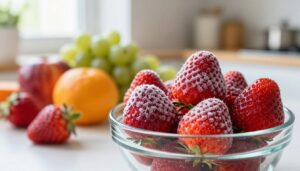 ile kalorii mają truskawki mrożone