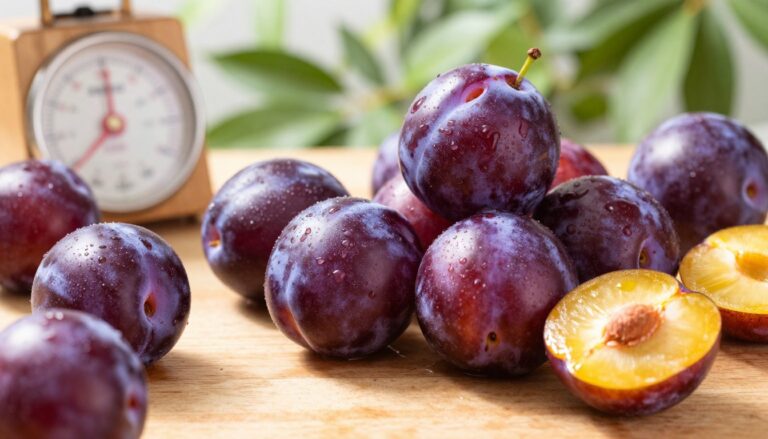 ile kcal mają śliwki