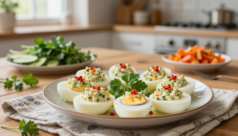 przepisy na jajka faszerowane siostry anastazji